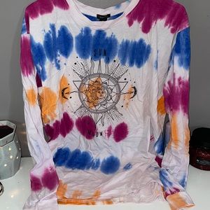 Tie dye women’s long sleeve